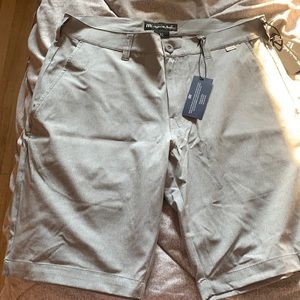 Travis Mathew Gray Golf Short